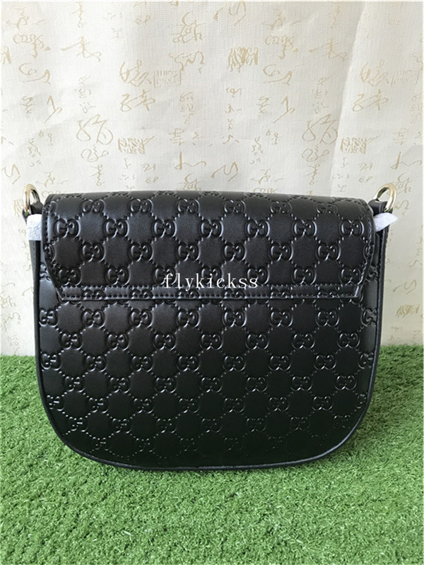 GC Black Shoulder Bag